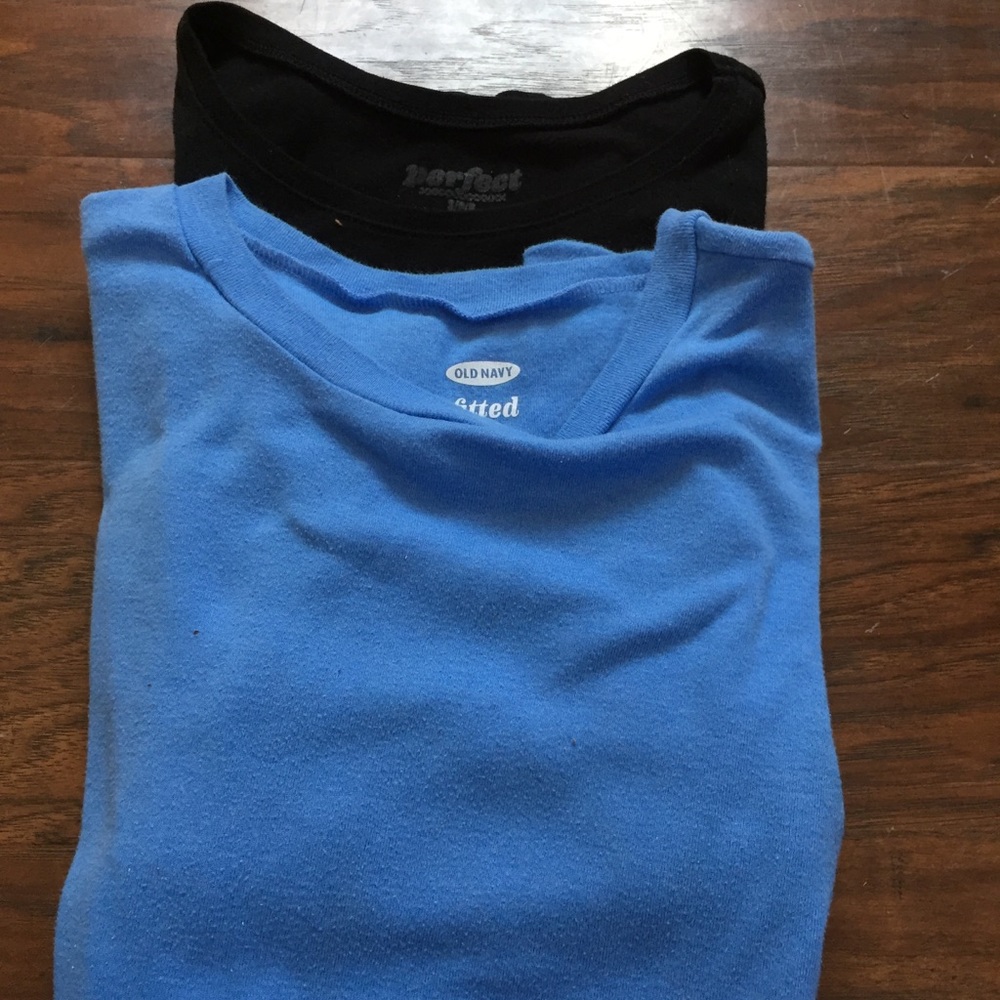 Two short sleeve shirts
